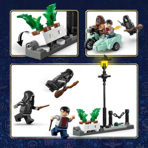 LEGO Harry Potter 76459 Hagrid és Harry menekülése a Privet Drive-ról