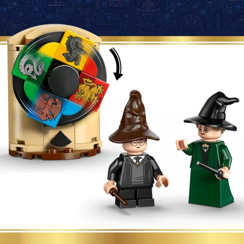 LEGO Harry Potter 76460 Roxfort kastély: A Teszlek Süveg kiválasztási ceremóniája