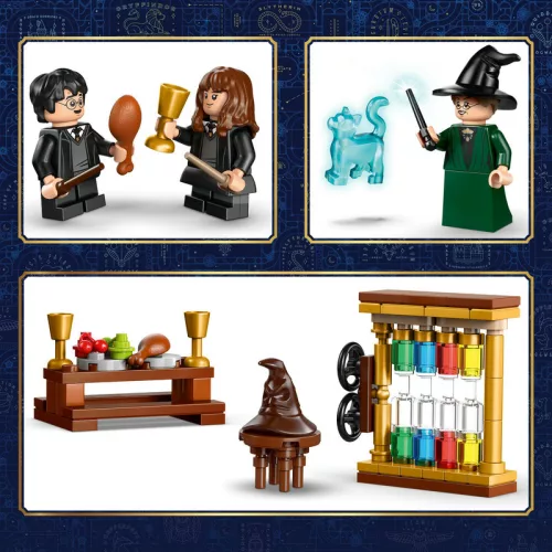 LEGO Harry Potter 76460 Roxfort kastély: A Teszlek Süveg kiválasztási ceremóniája