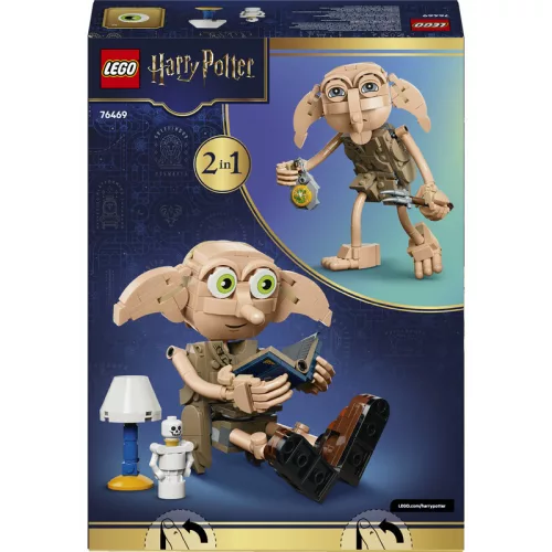 LEGO Harry Potter 76469 Dobby, a szabad házmanó – 2 az 1-ben építőkészlet, 379 db
