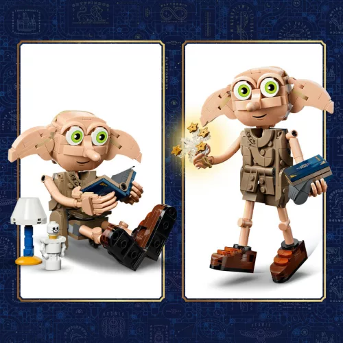LEGO Harry Potter 76469 Dobby, a szabad házmanó – 2 az 1-ben építőkészlet, 379 db
