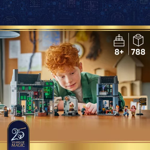 LEGO Harry Potter 76471 A Zsebpiszok köz varázslóboltjai