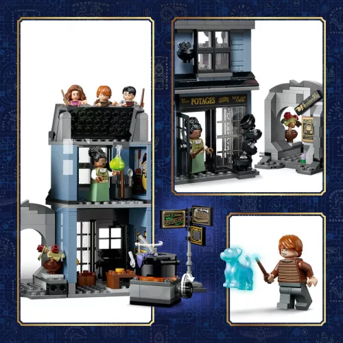 LEGO Harry Potter 76471 A Zsebpiszok köz varázslóboltjai