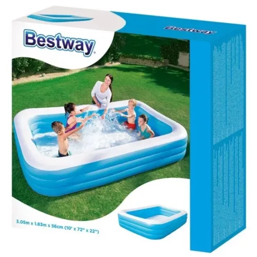Bestway - Kék családi medence (305x183x56 cm)