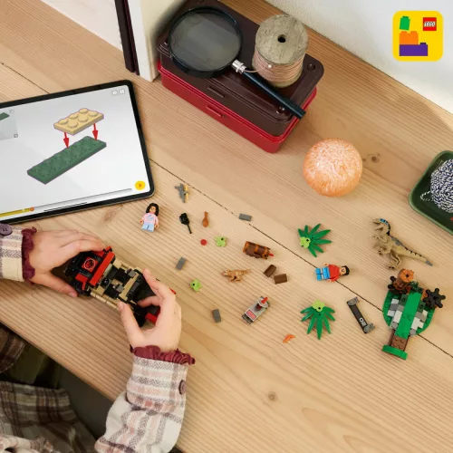 LEGO Jurassic World 76972 Terepjárós menekülés a raptor elől