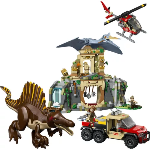 LEGO Jurassic World 76976 Spinosaurus és Quetzalcoatlus, légi küldetés