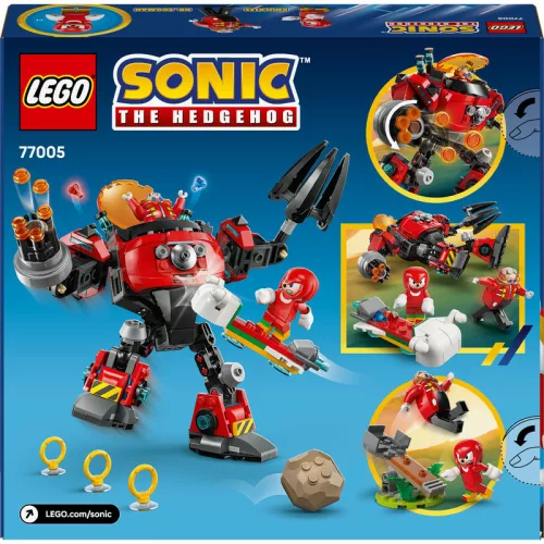 LEGO Sonic 77005 Knuckles vs. Dr. Eggman Egg Crusher robotja