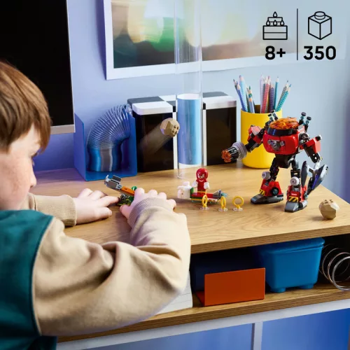 LEGO Sonic 77005 Knuckles vs. Dr. Eggman Egg Crusher robotja