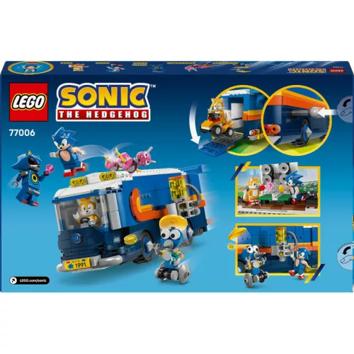 LEGO Sonic 77006 Sonic csapatának járműbázisa