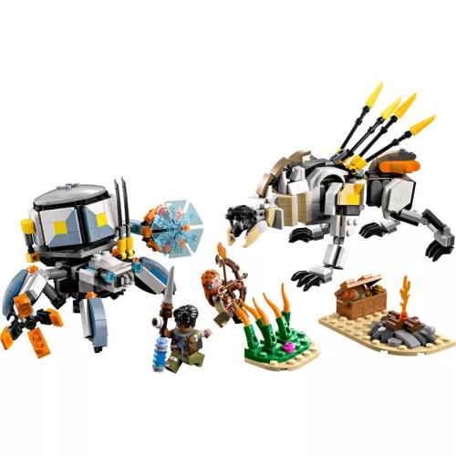 LEGO Horizon Adventures 77037 Aloy és Varl a páncéljáró és a fűrészfog ellen
