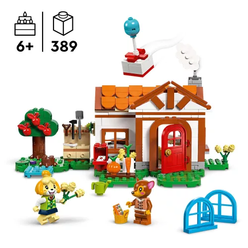 LEGO Animal Crossing 77049 Isabelle látogatóba megy