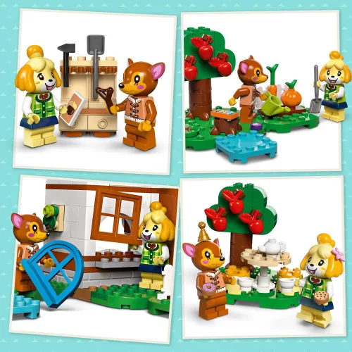 LEGO Animal Crossing 77049 Isabelle látogatóba megy