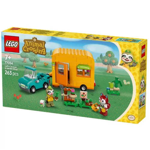 LEGO Animal Crossing 77054 Leif karavánja és kertészeti boltja