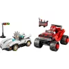 LEGO Sonic 77118 Silver autója Knuckles monster truckja ellen