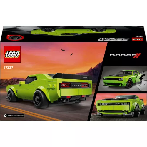 LEGO Speed Champions 77237 Dodge Challenger SRT Hellcat sportautó
