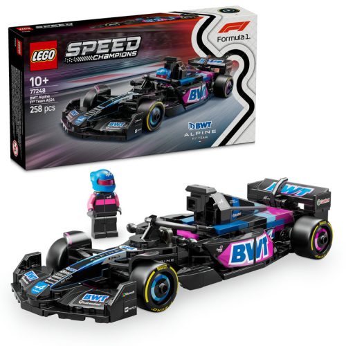 LEGO Speed Champions 77248 BWT Alpine F1 Team A524 versenyautó