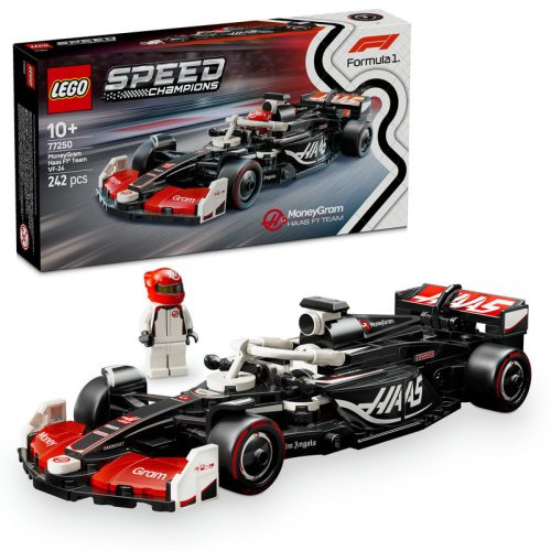 LEGO Speed Champions 77250 MoneyGram Haas F1 Team VF-24 versenyautó