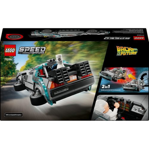LEGO Speed Champions 77256 A Vissza a jövőbe időgépe