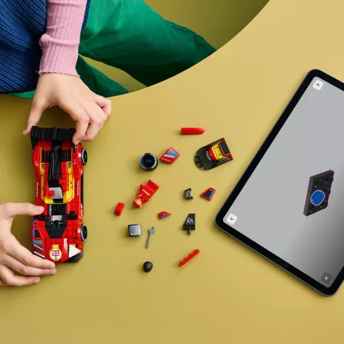LEGO Speed Champions Ferrari 499P versenyautó – 77261 (329 db)
