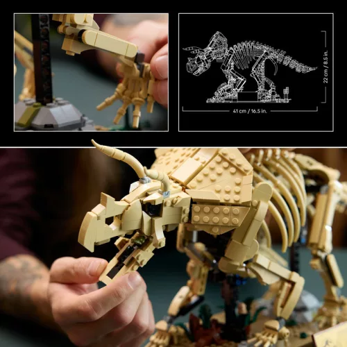 LEGO Jurassic World 77985 Dinoszaurusz maradványok: Triceratops