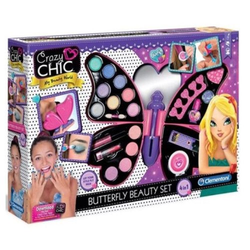 Crazy Chic 78236 My Beauty World - Butterfly Beauty sminkszett