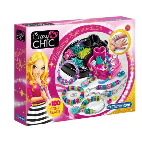 Crazy Chic 78415 Multicolor Style karkötő készítő szett
