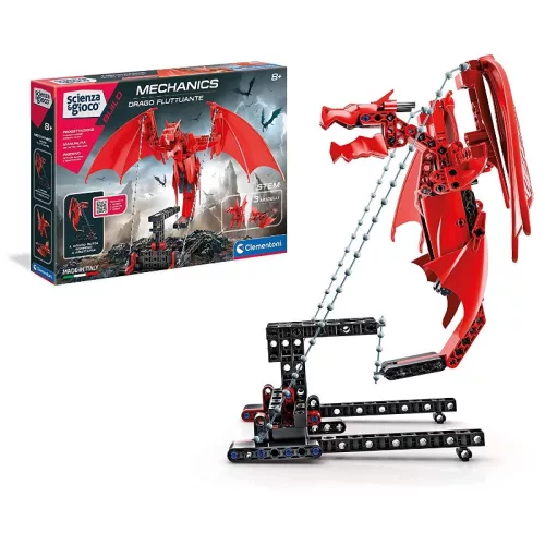 Clementoni Tudomány és játék 78802 Mechanikus műhely – Lebegő sárkány