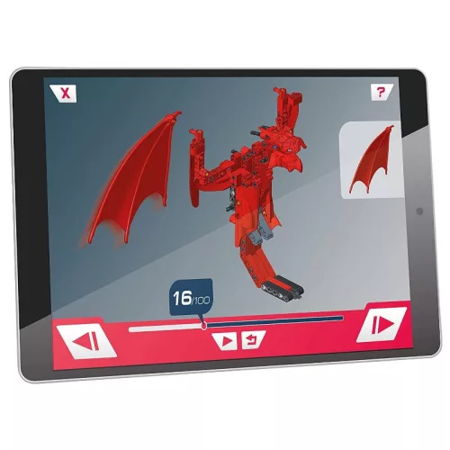 Clementoni Tudomány és játék 78802 Mechanikus műhely – Lebegő sárkány