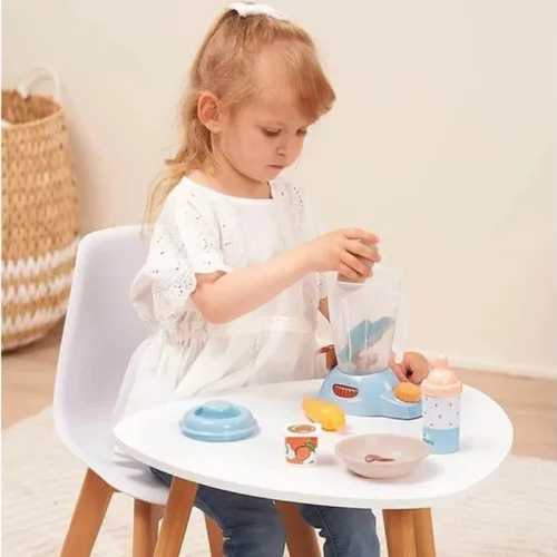 Écoiffier Nursery turmixgép és baba étkezési szett
