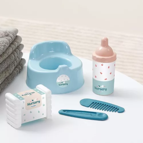Écoiffier Nursery bölcső kiegészítőkkel játékbabákhoz
