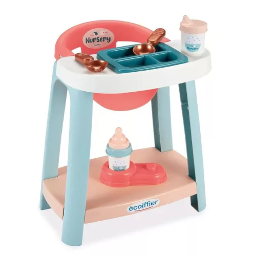 Écoiffier Nursery etetőszék játékbabához – 7 db