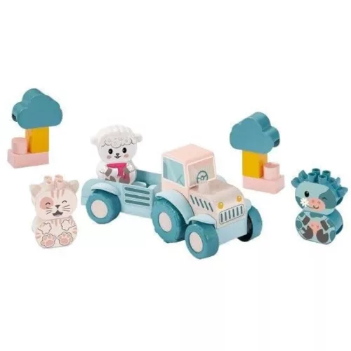 Écoiffier BB Abrick Baby Farm traktor játékszett