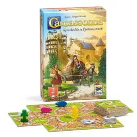 Carcassonne társasjáték – Kereskedők és építőmesterek 2. kiegészítő csomag