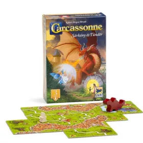 Carcassonne társasjáték – A hercegnő és a sárkány – 3. kiegészítő csomag