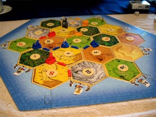 Catan telepesei társasjáték