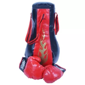 Piros-fekete boksz szett (65 cm)