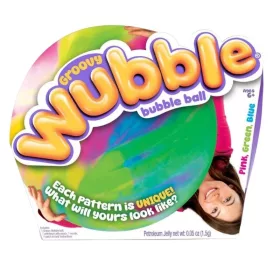 NSI Groovy Wubble buborékszerű labda – Tie Dye, rózsaszín