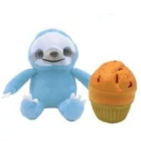 Magic Muffins illatos, kifordítható plüss figura – Slo, a lajhár