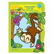 Crayola MiniKids Állatok kifestőkönyv - Dzsungel állatai