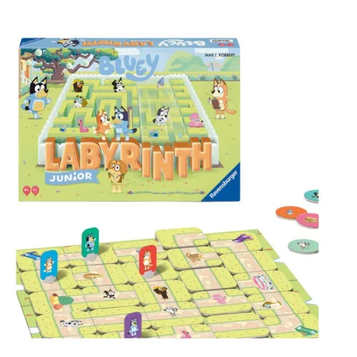 Bluey Junior Labirintus társasjáték