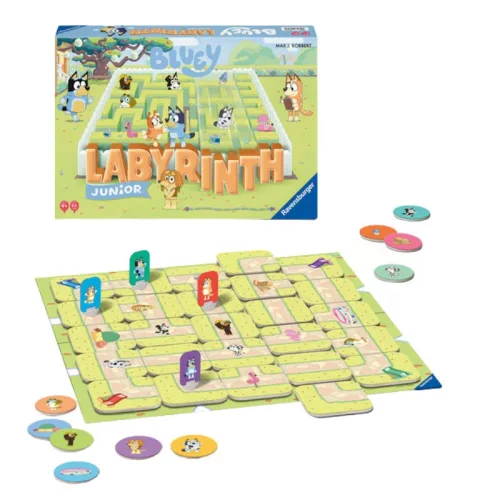 Bluey Junior Labirintus társasjáték