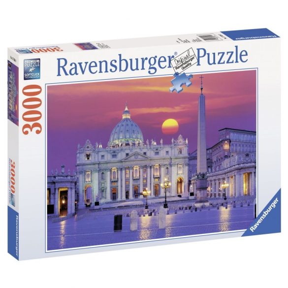 Ravensburger 17034 panorama puzzle - Szent Péter bazilika, Róma (3000 db-os)