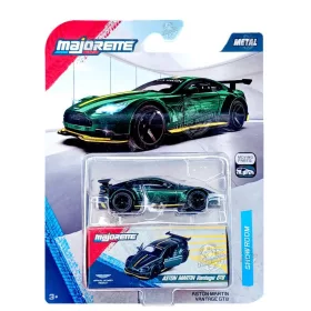 Majorette Showroom Deluxe Cars Aston Martin Vantage GTB fém kisautó (1:64, zöld)