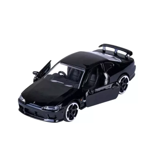 Majorette JDM Legends Nissan Silvia (S15) Spec R Aero kisautó (1:64, fekete)