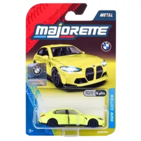Majorette BMW M3 sárga kisautó
