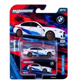 Majorette BMW M3 fém kisautó arany felnikkel