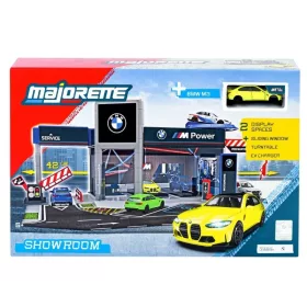 Majorette BMW Showroom játékszett BMW M3 fém kisautóval