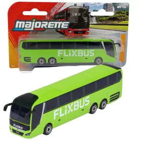 Majorette City MAN Lion's Coach L Flixbus fém játékbusz