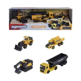 Majorette Ready for the Ride? Volvo Construction kisautó szett (4 db, 1:64)