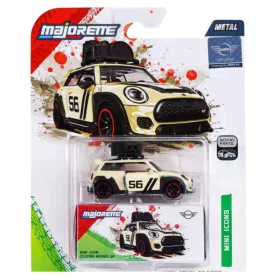 Majorette MINI Deluxe Cars – Mini John Cooper Works GP kisautó (bézs, tetőcsomagtartóval)